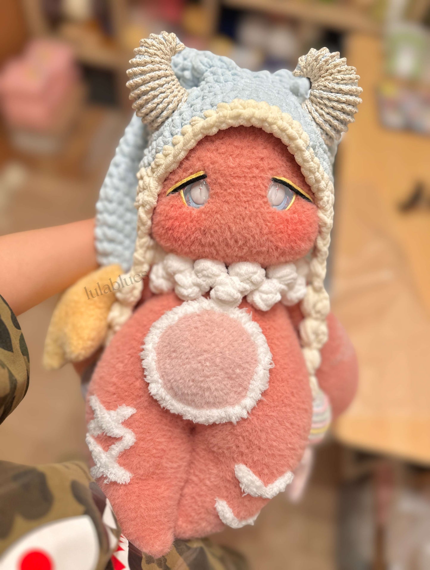 Moonlight Tauri Plushie - Coral Jumbo Ver.2 (Made to Order)