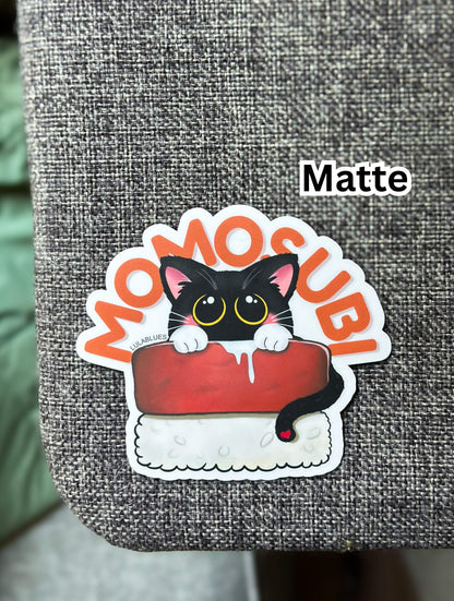 Momosubi vinyl sticker