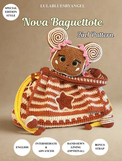 Nova Baguettote Special Edition 2-in-1 Bag Crochet Patterns