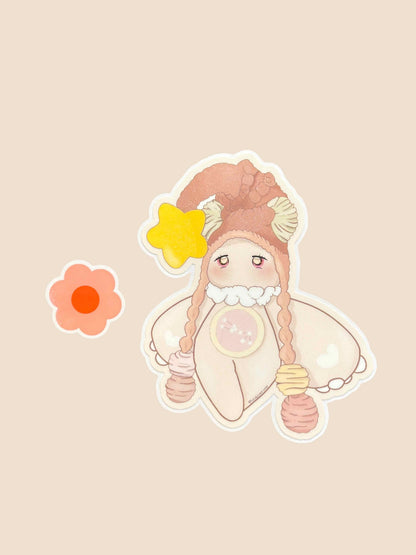 House of Stars Tauri - Pastel Easy Peel Vinyl Die Cut Sticker