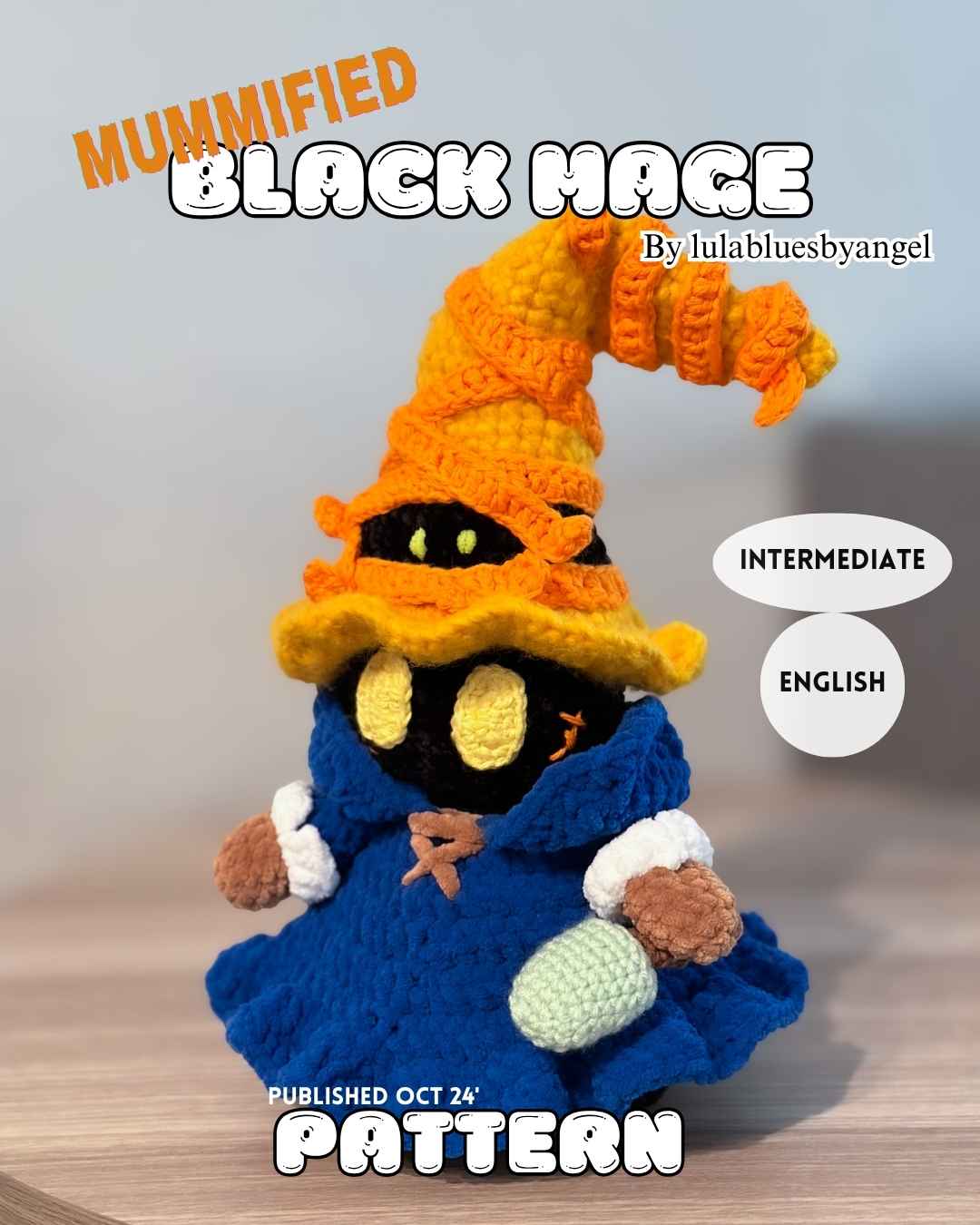 Black Mage Crochet pattern