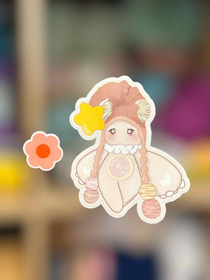 House of Stars Tauri - Pastel Easy Peel Vinyl Die Cut Sticker