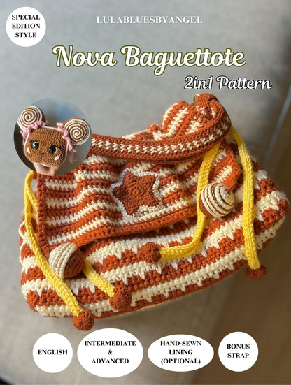Nova Baguettote Special Edition 2-in-1 Bag Crochet Patterns