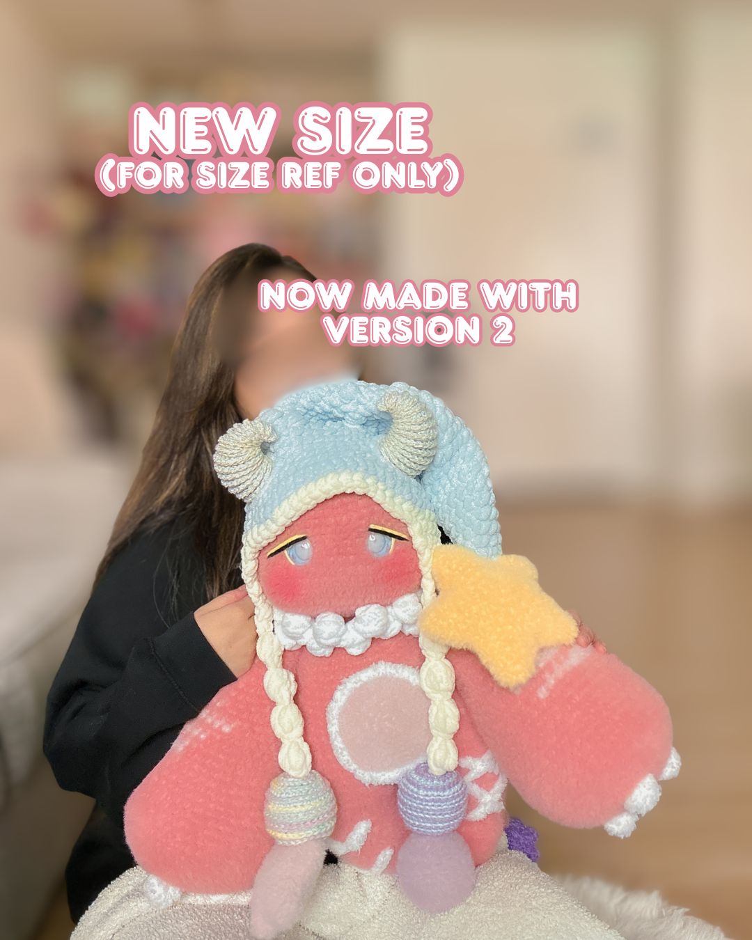 Custom Your Own - Starlight Tauri Plushie Jumbo Ver.2 (Made to Order)