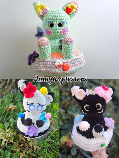 Peek-A-Momo Crochet Pattern