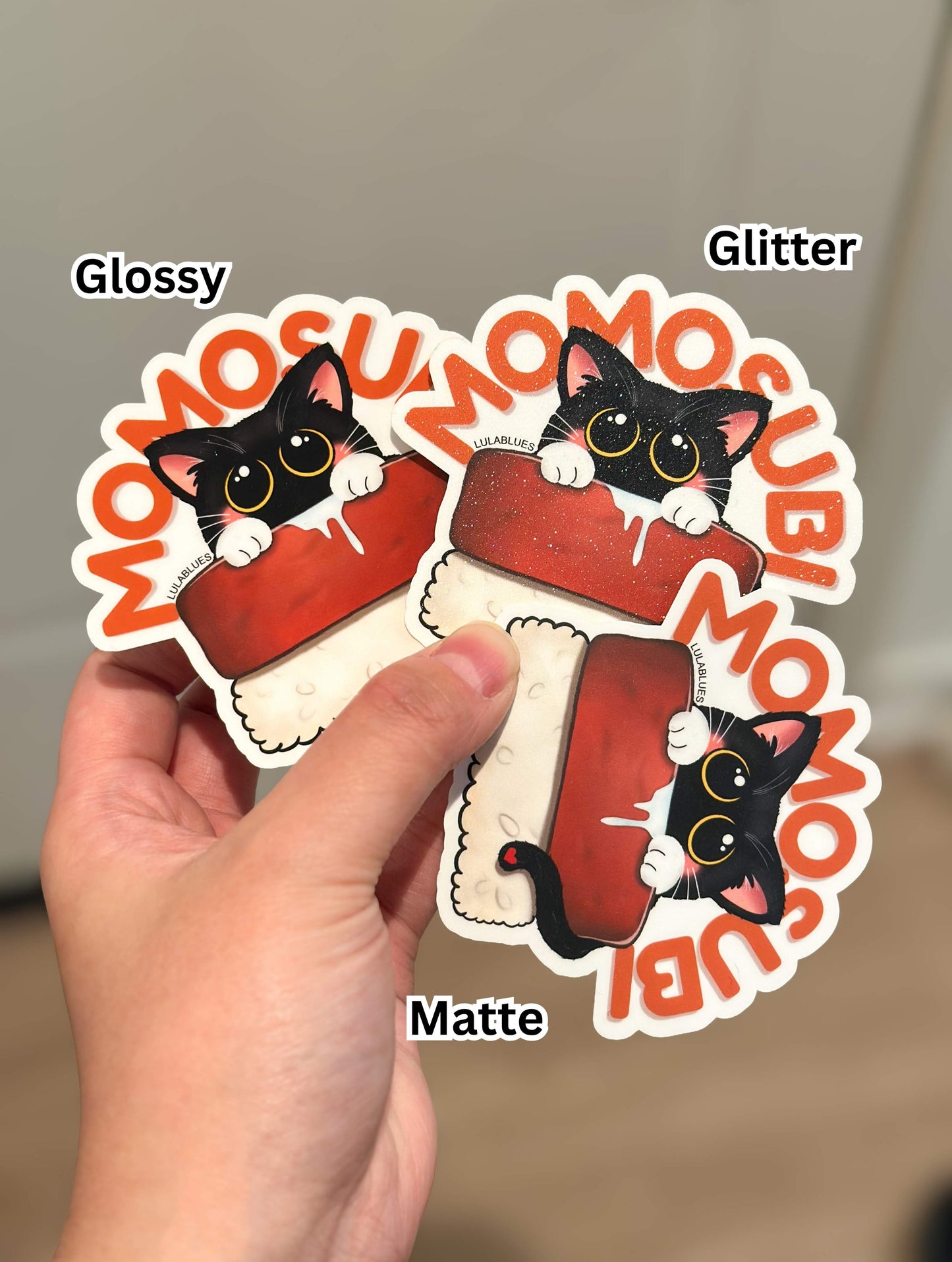 Momosubi vinyl sticker