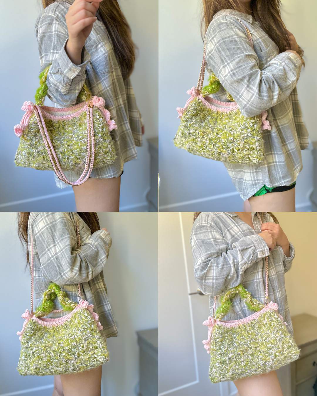 Tauri Top Handle Bag - Forest green (Ready stock)