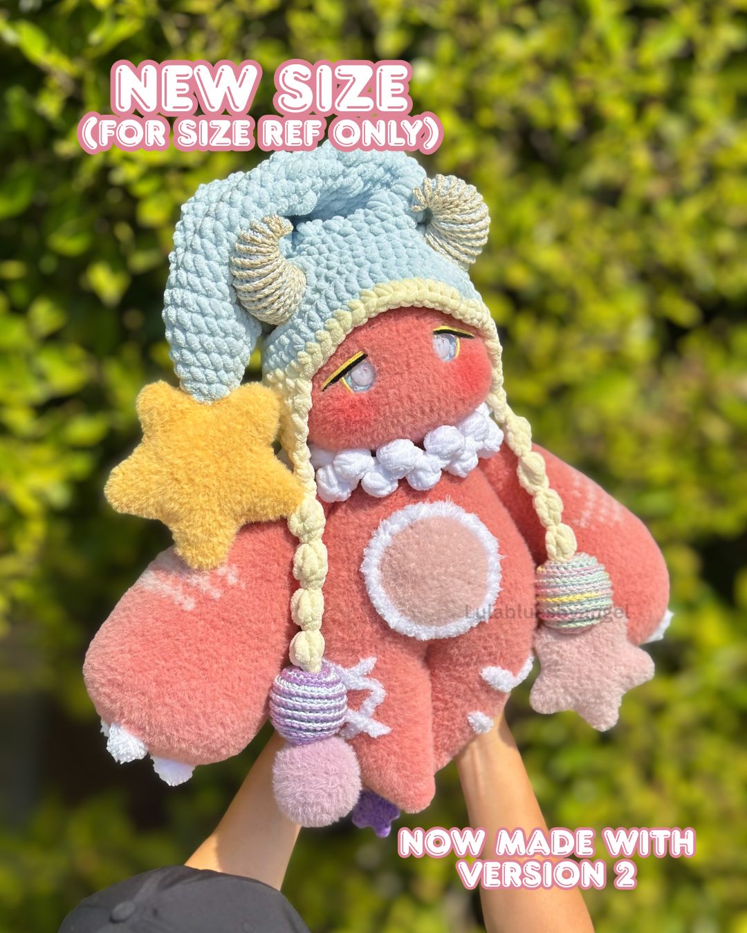 Moonlight Tauri Plushie - Sky Jumbo Ver.2 (Made to Order)