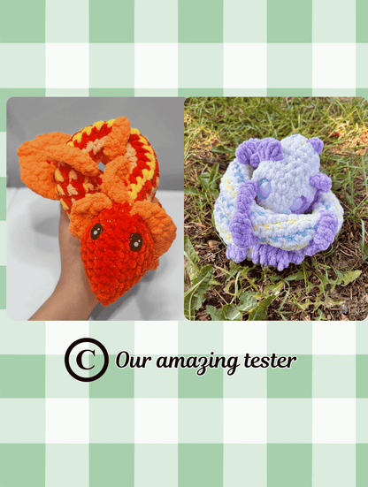 Nami the elemental snake crochet pattern