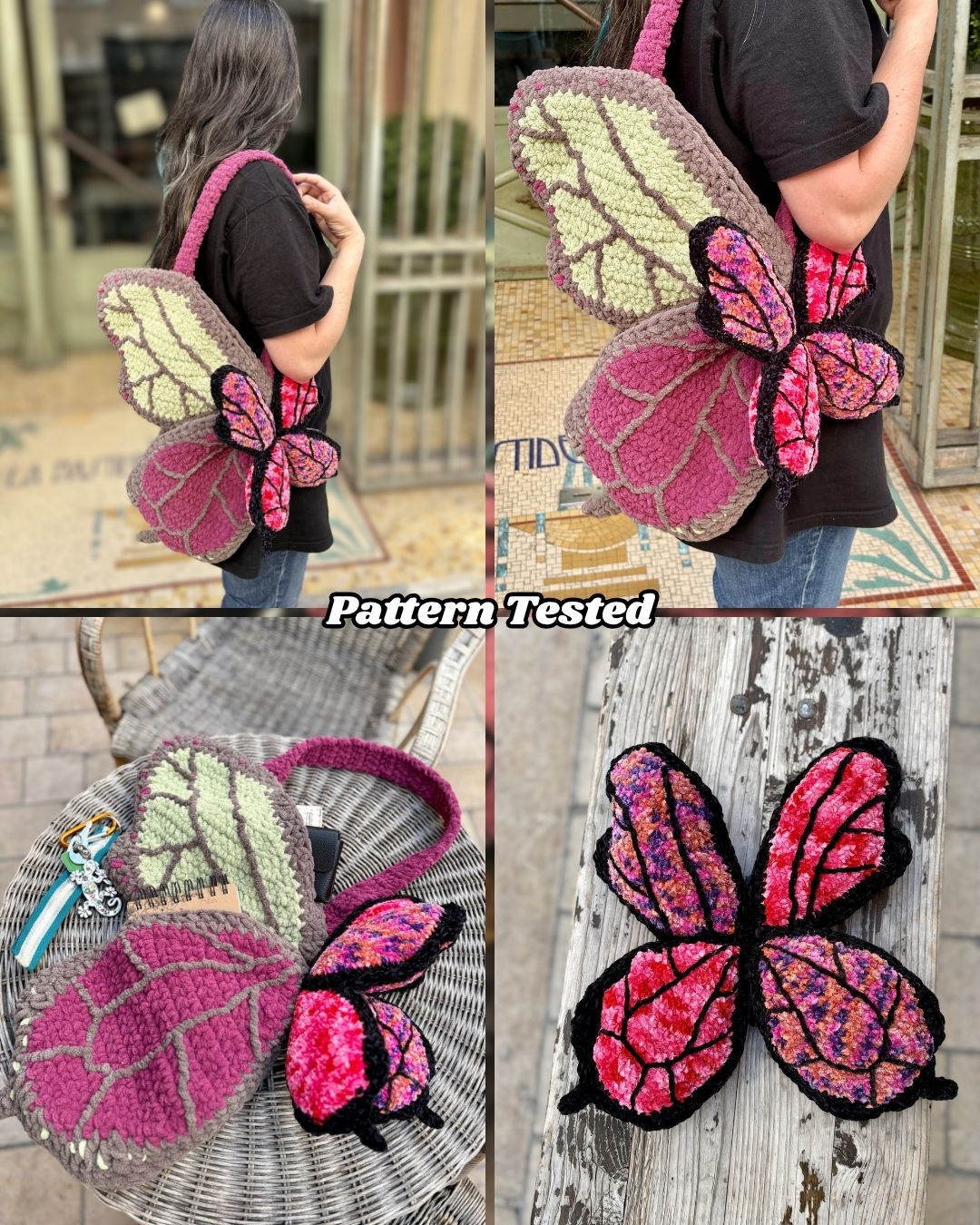Monarch Wings 3 Mods-in-1 Crochet Pattern