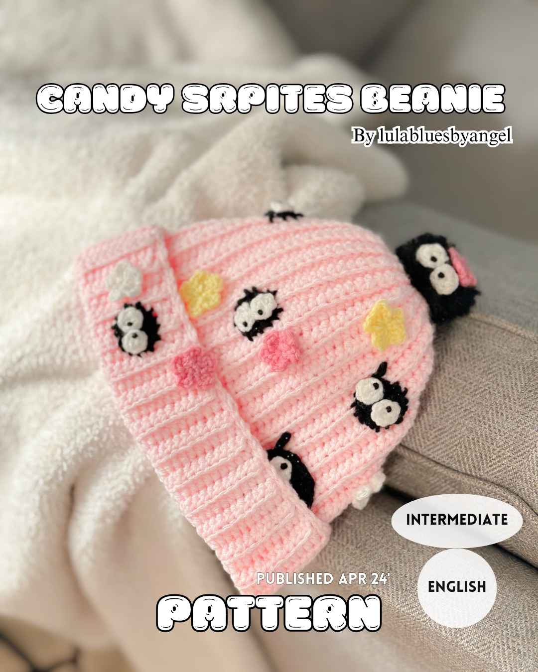Candy Sprites Beanie Crochet Pattern