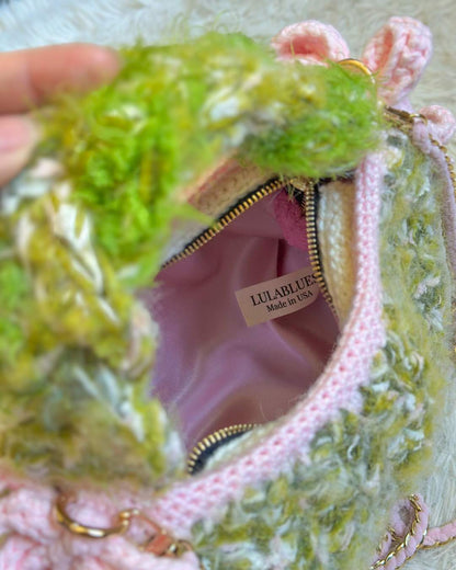 Tauri Top Handle Bag - Forest green (Ready stock)