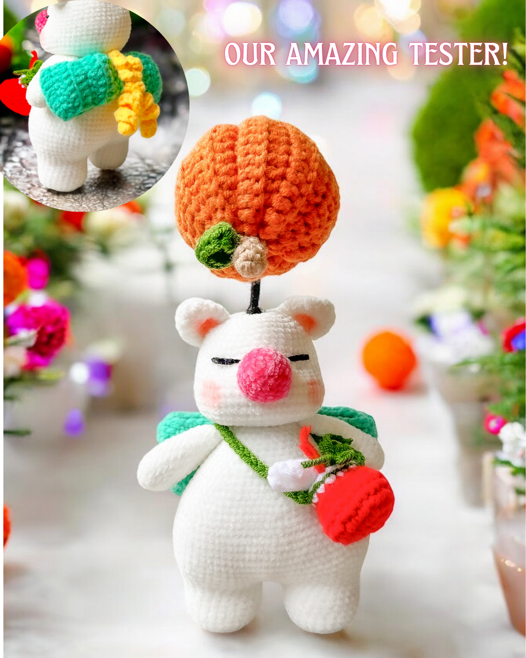 Peachy merchant crochet pattern