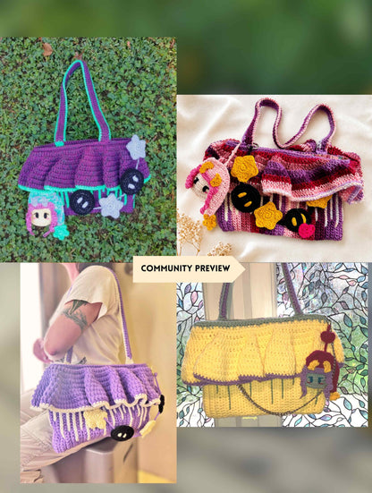 Tauri Twinkle Shoulder Bag Crochet Pattern