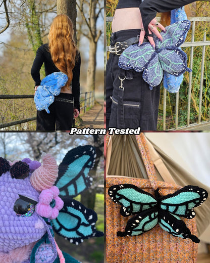 Monarch Wings 3 Mods-in-1 Crochet Pattern