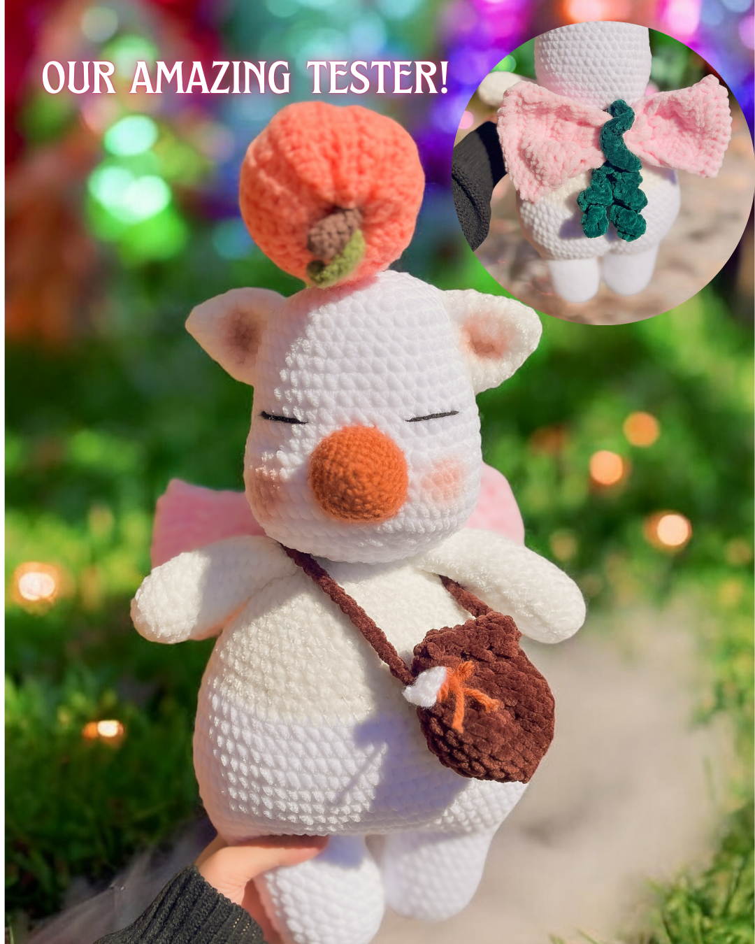 Peachy merchant crochet pattern