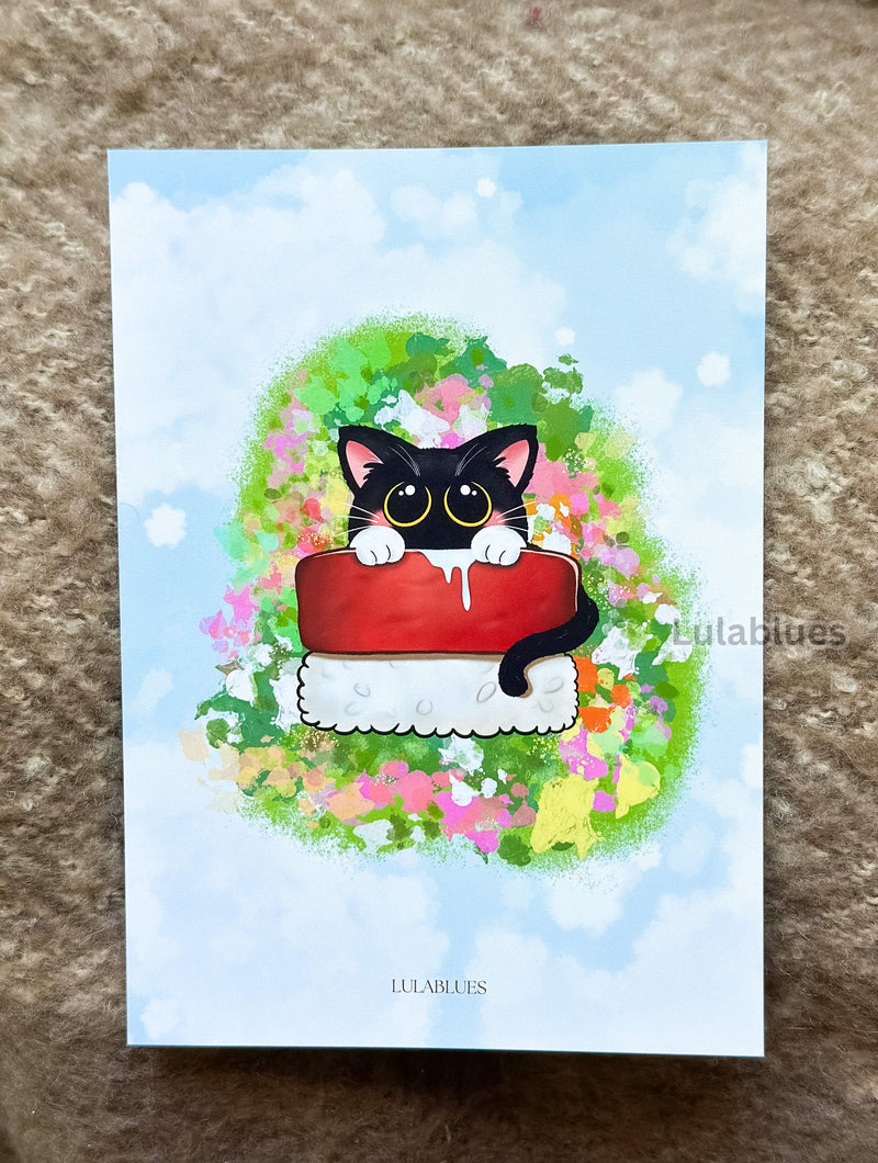 Momosubi art print 5 x 7