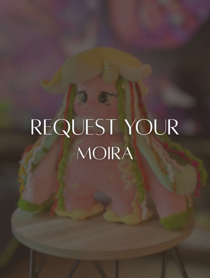 Collector Inquiry - Classic Moira Plushie XL Jumbo (Made to Order)