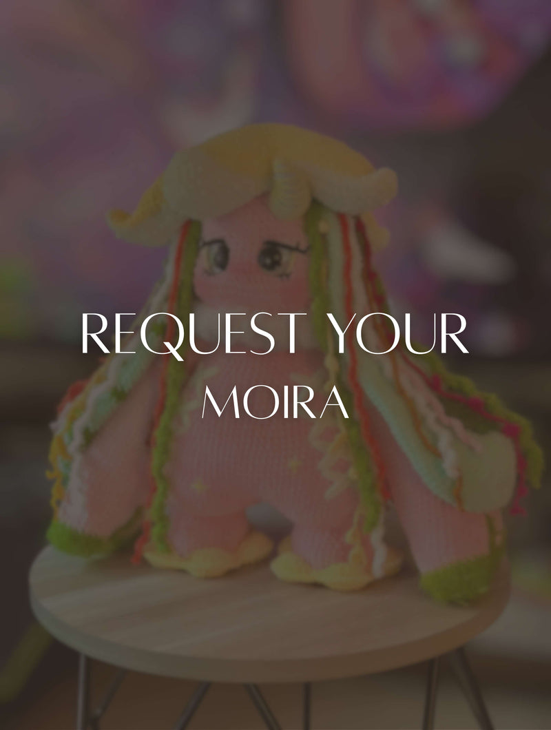 Collector Inquiry - Classic Moira Plushie XL Jumbo (Made to Order)
