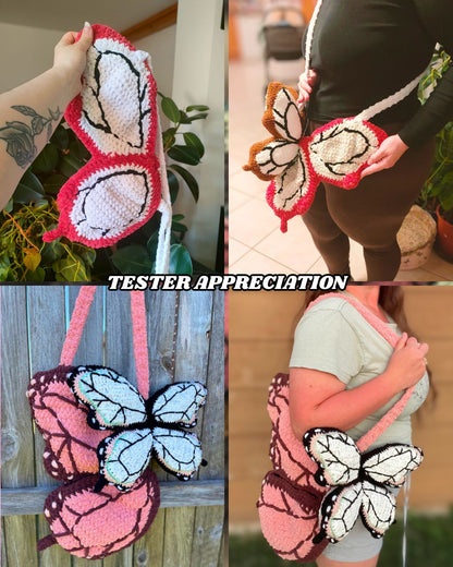 Monarch Wings 3 Mods-in-1 Crochet Pattern