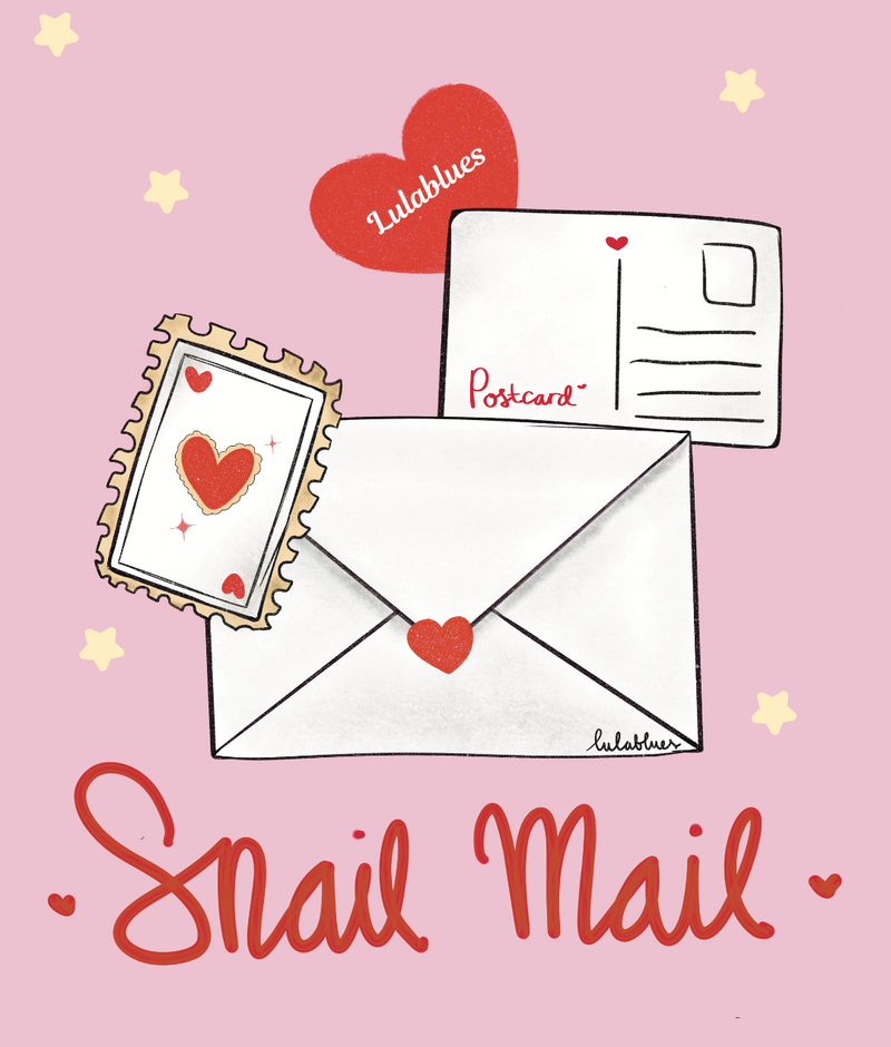 Feel Good Snail Mail Club Post Card and Sticker Subscription