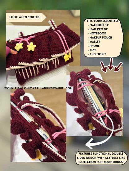 Tauri Twinkle Shoulder Bag Crochet Pattern