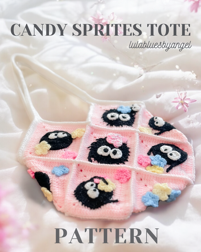 Candy sprites tote pattern