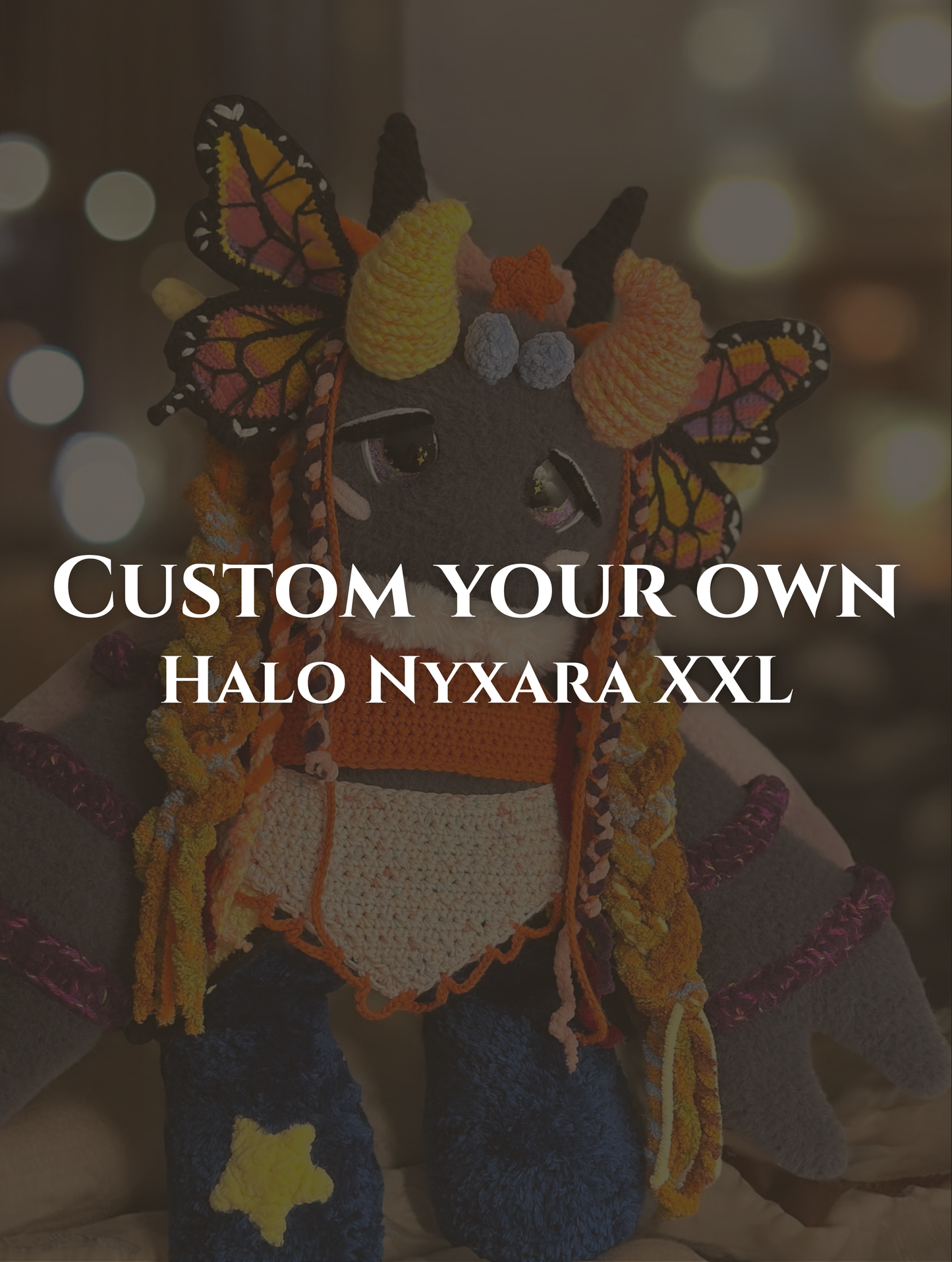 Custom Your Own - Halo Nyxara Plushie XXL Ver.2 (Made to Order)