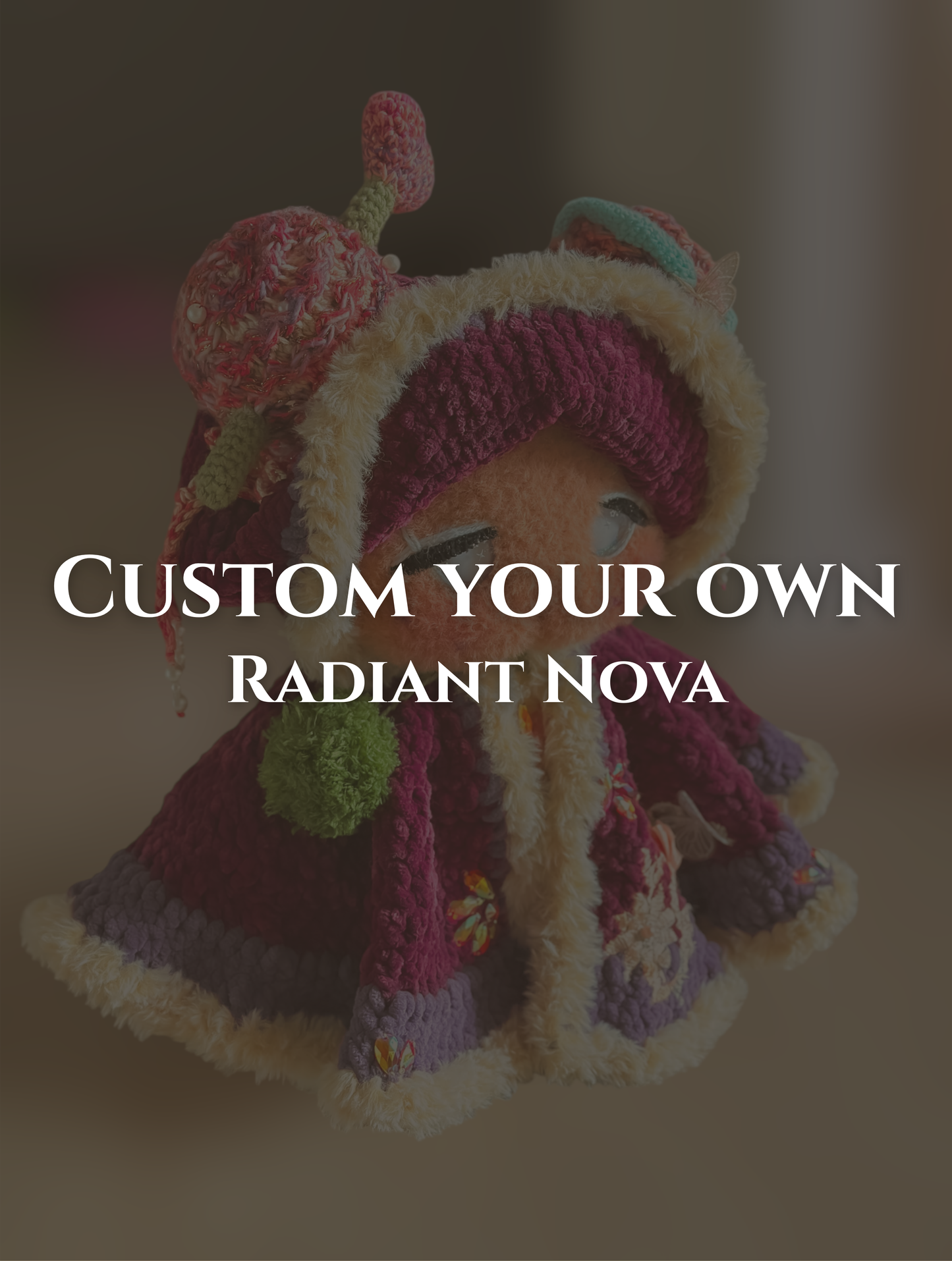 Custom Your Own - Radiant Nova Plushie Jumbo Ver.2 (Made to Order)