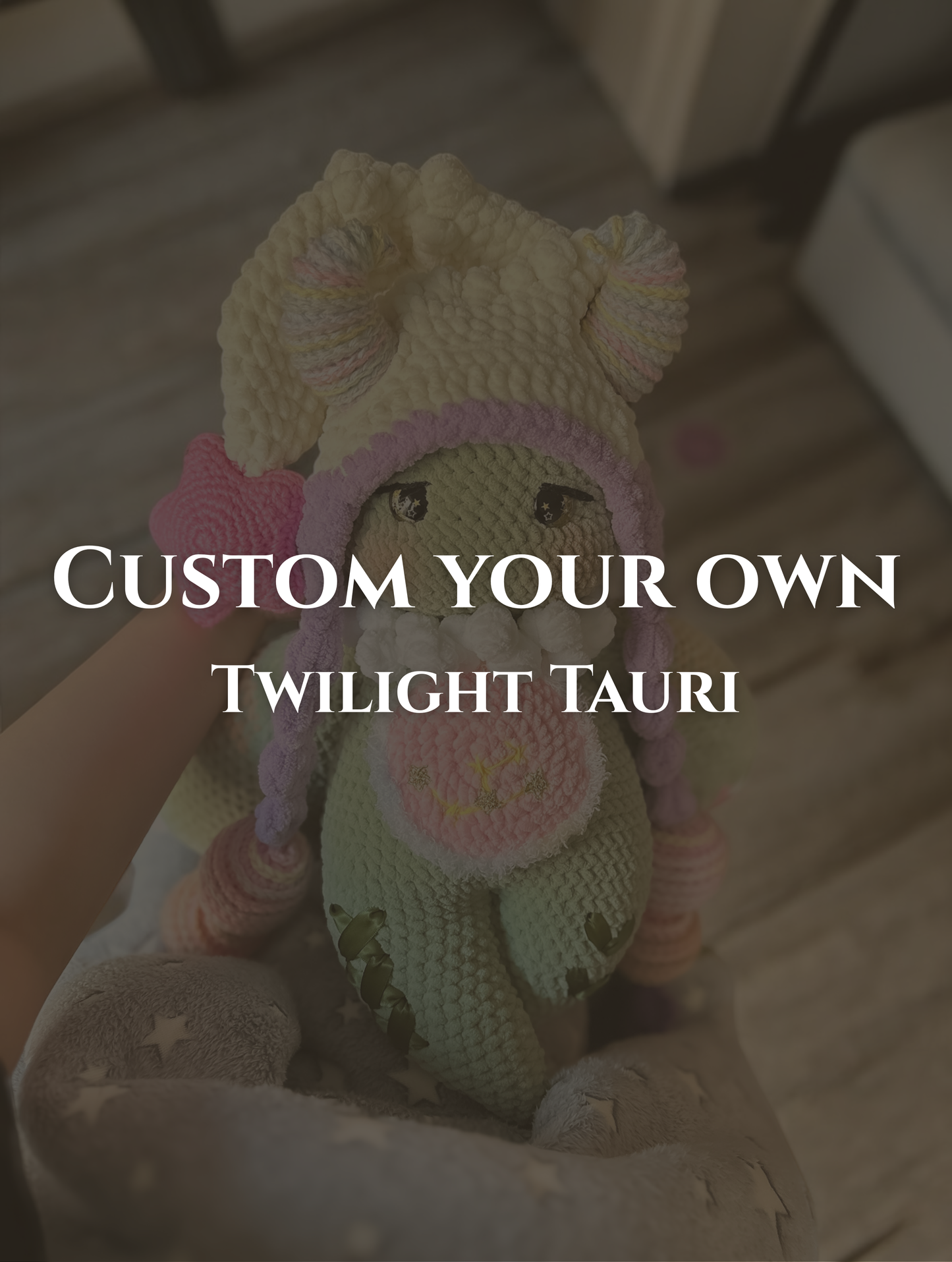 Custom Your Own - Twilight Tauri Plushie Jumbo (Made to Order)