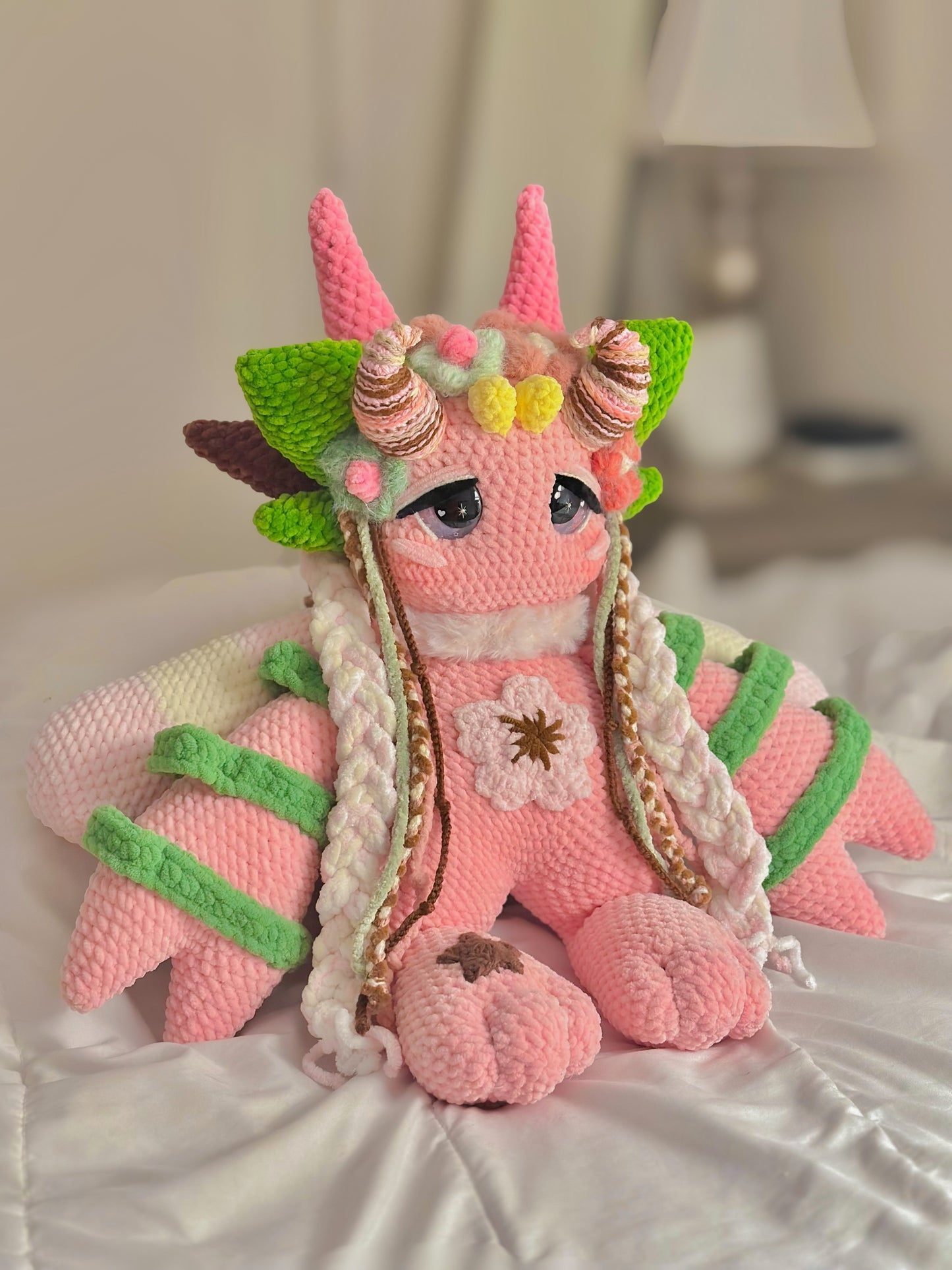 Nyxara Plushie - Sakura XL (Made to Order)