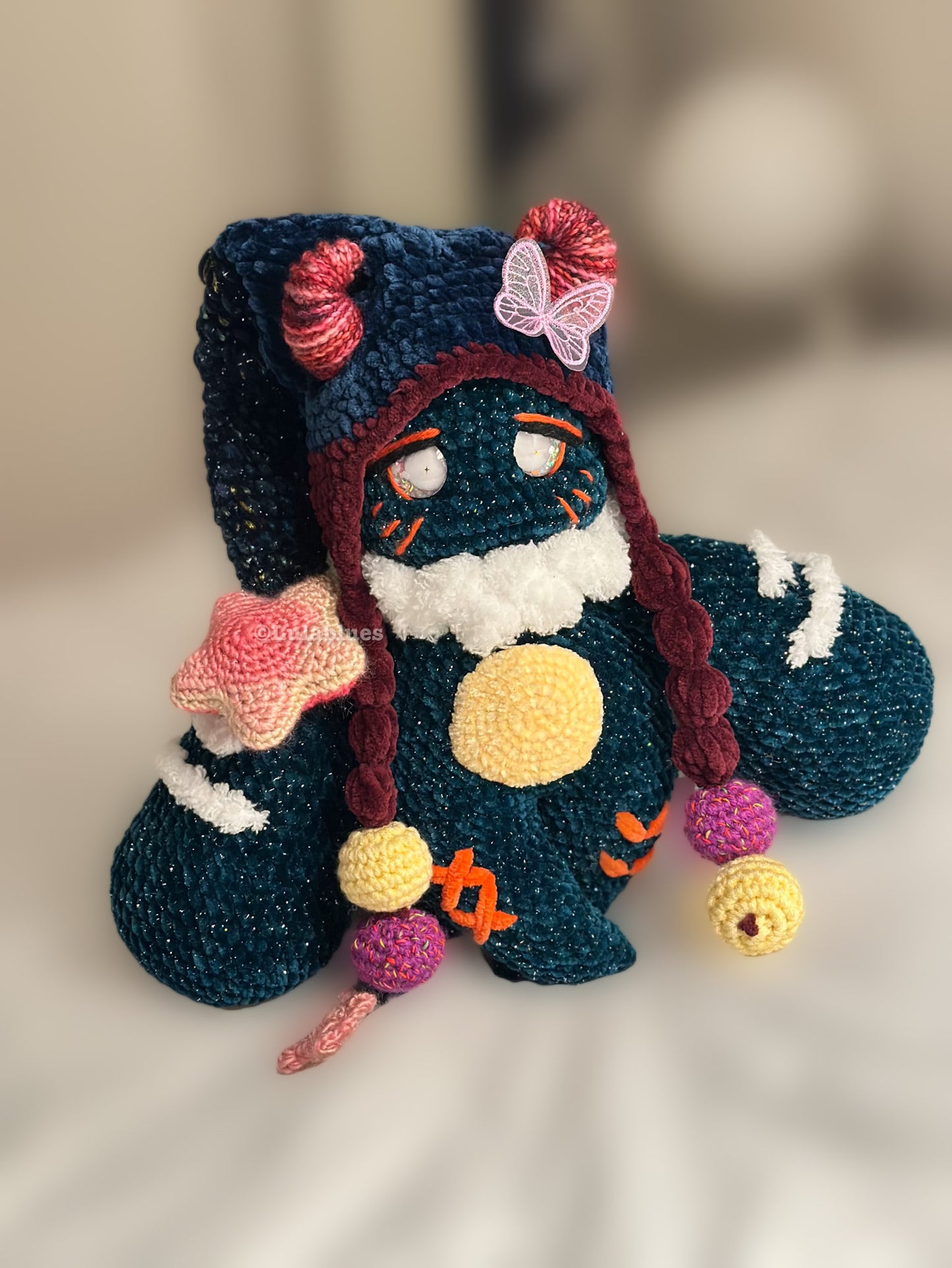 Sparkle Mini Tauri Plushie - Emerald Ver.2 (Made to Order)