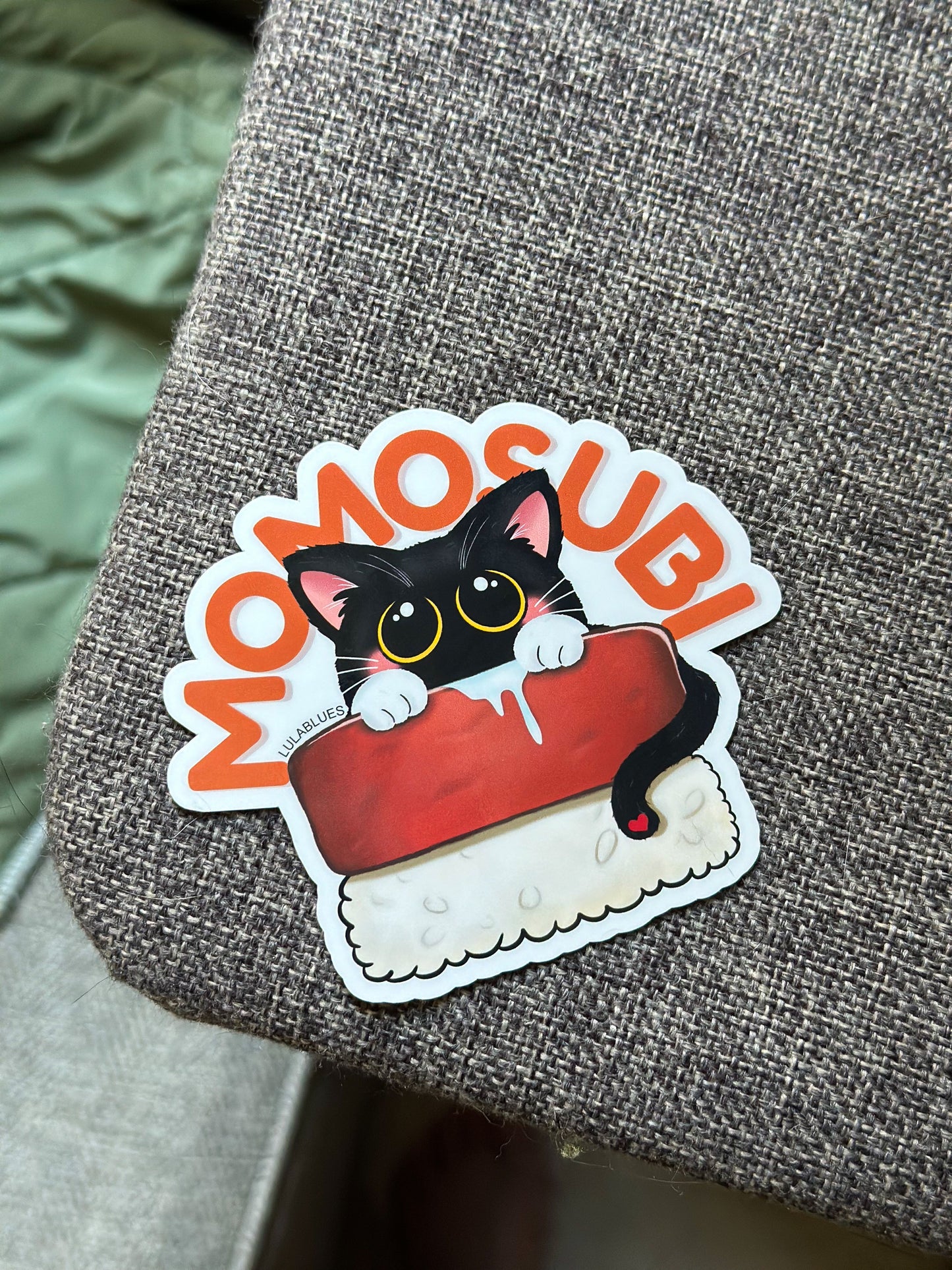 Momosubi vinyl sticker