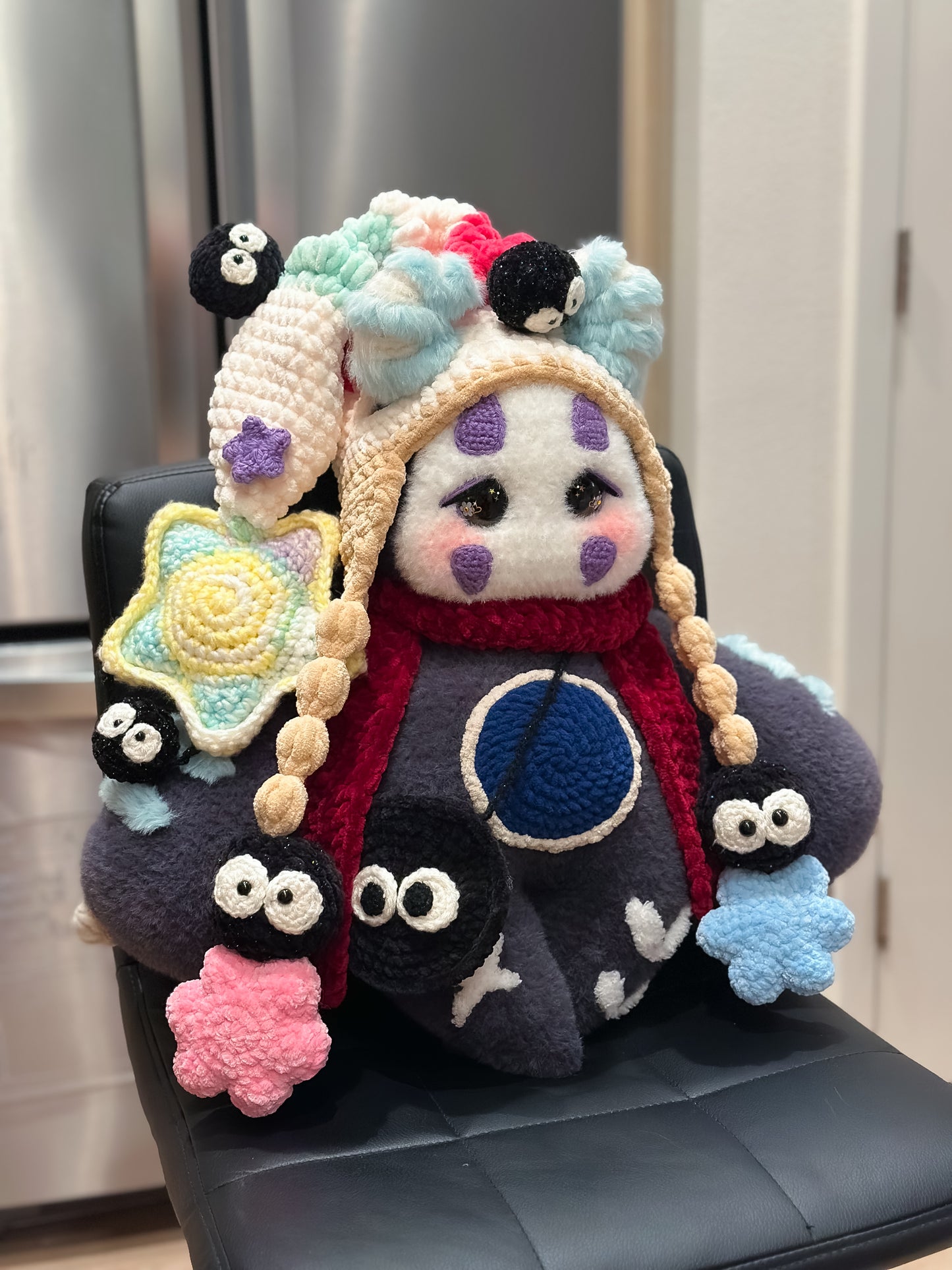 Starlight Tauri XL Jumbo Ver. 2 - Star ghost themed Collectible Plush (Made to Order)