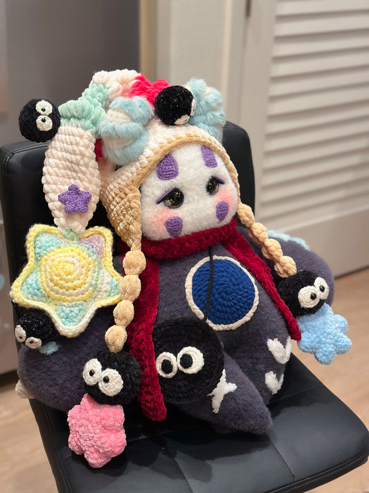 Starlight Tauri XL Jumbo Ver. 2 - Star ghost themed Collectible Plush (Made to Order)