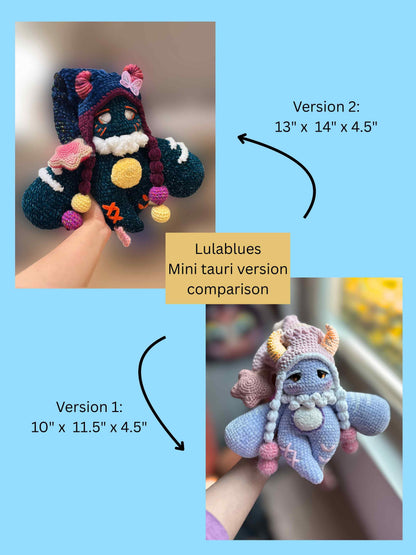 Sparkle Mini Tauri Plushie - Emerald Ver.2 (Made to Order)
