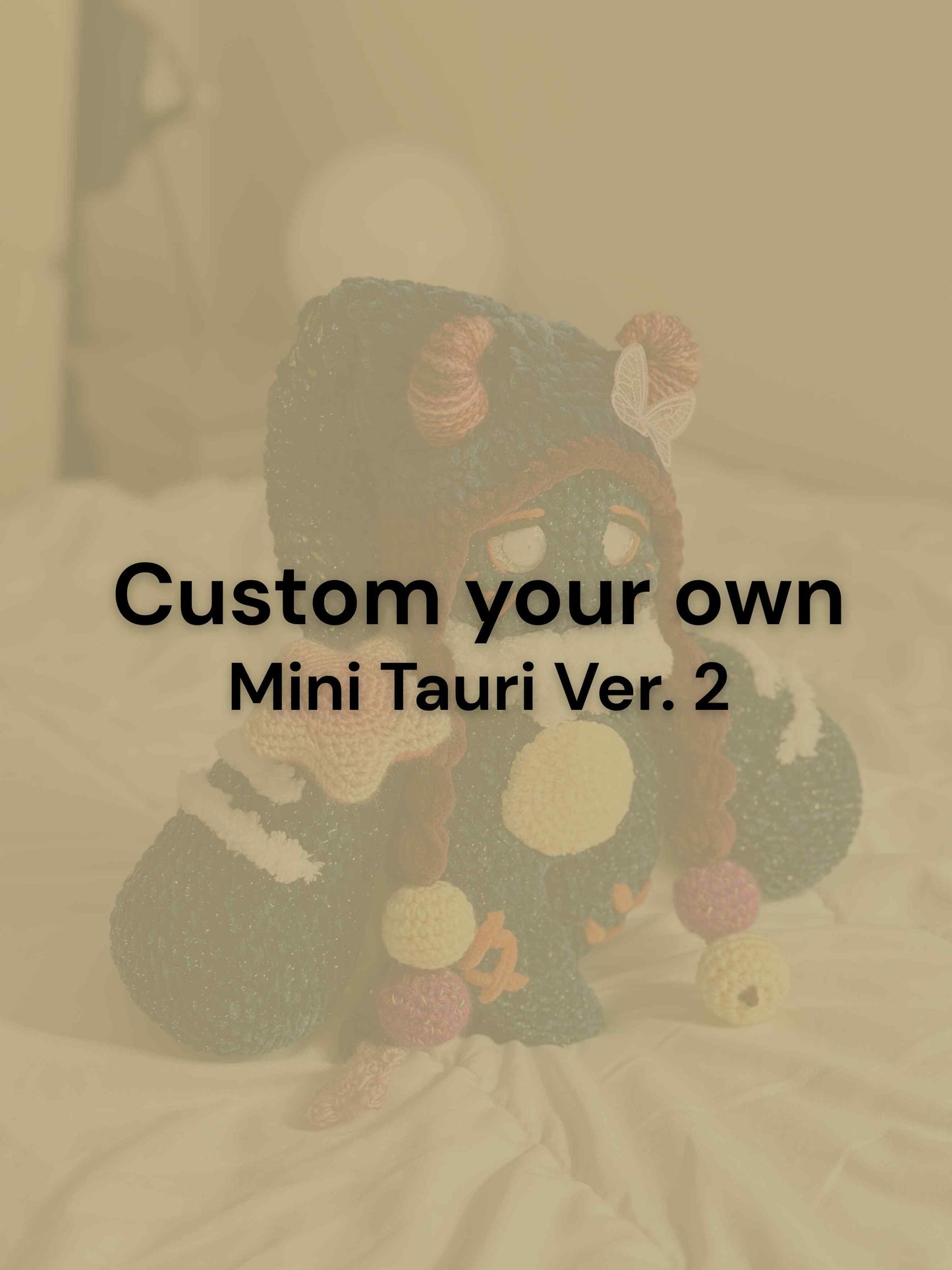 Custom Your Own - Sparkle Mini Tauri Plushie Ver.2 (Made to Order)