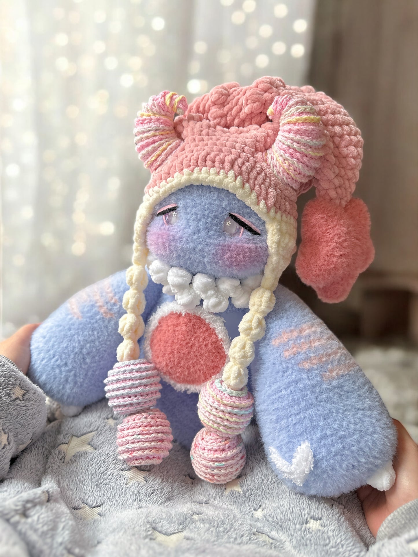 Moonlight Tauri Plushie - Sky Jumbo Ver.2 (Made to Order)