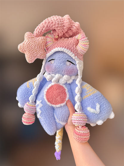 Moonlight Tauri Plushie - Sky Jumbo Ver.2 (Made to Order)