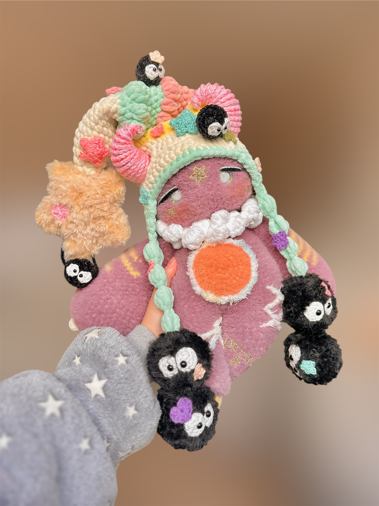 Starlight Tauri Plushie - Plum Jumbo Ver.2 (Made to Order)