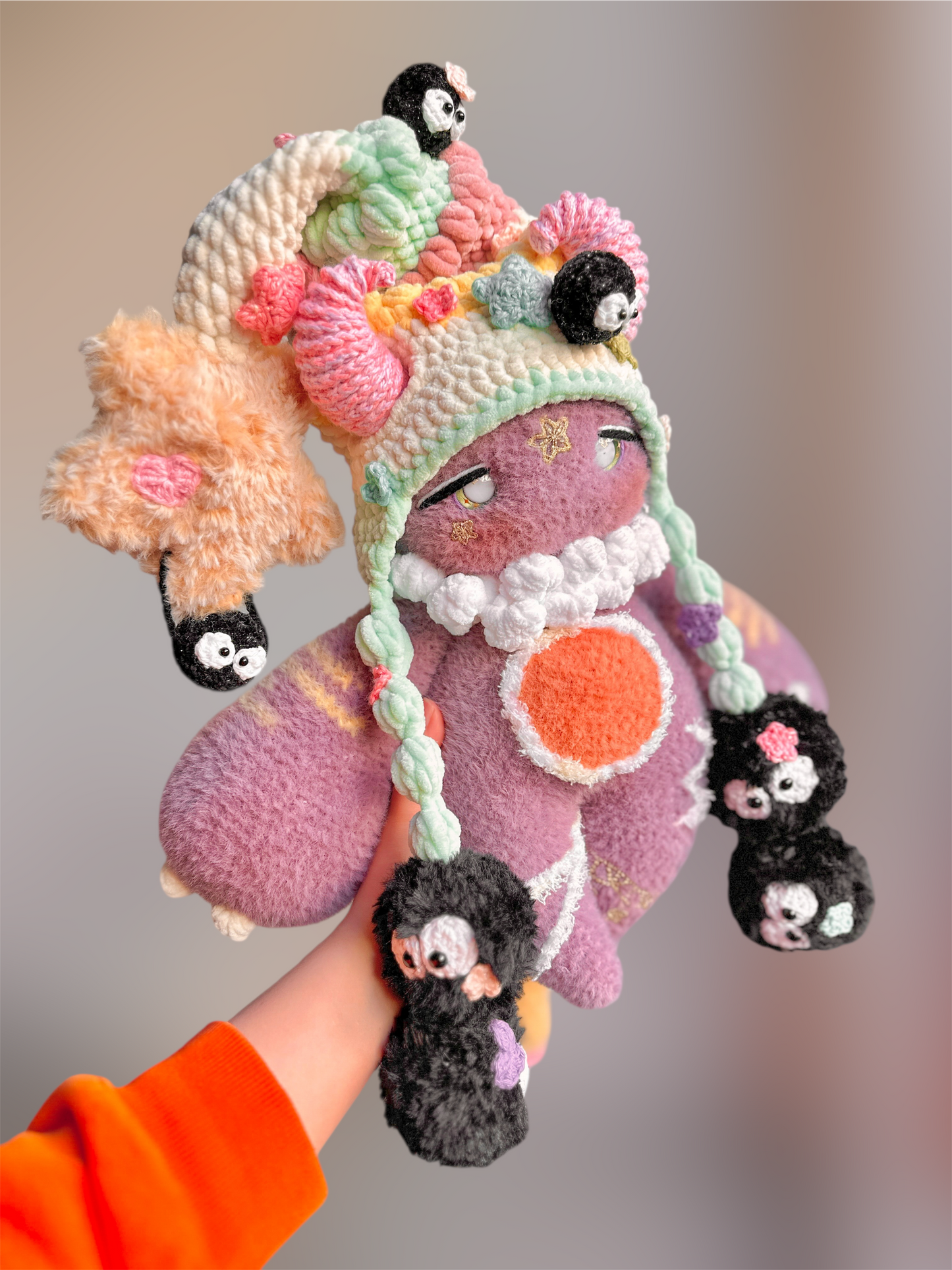 Starlight Tauri Plushie - Plum Jumbo Ver.2 (Made to Order)