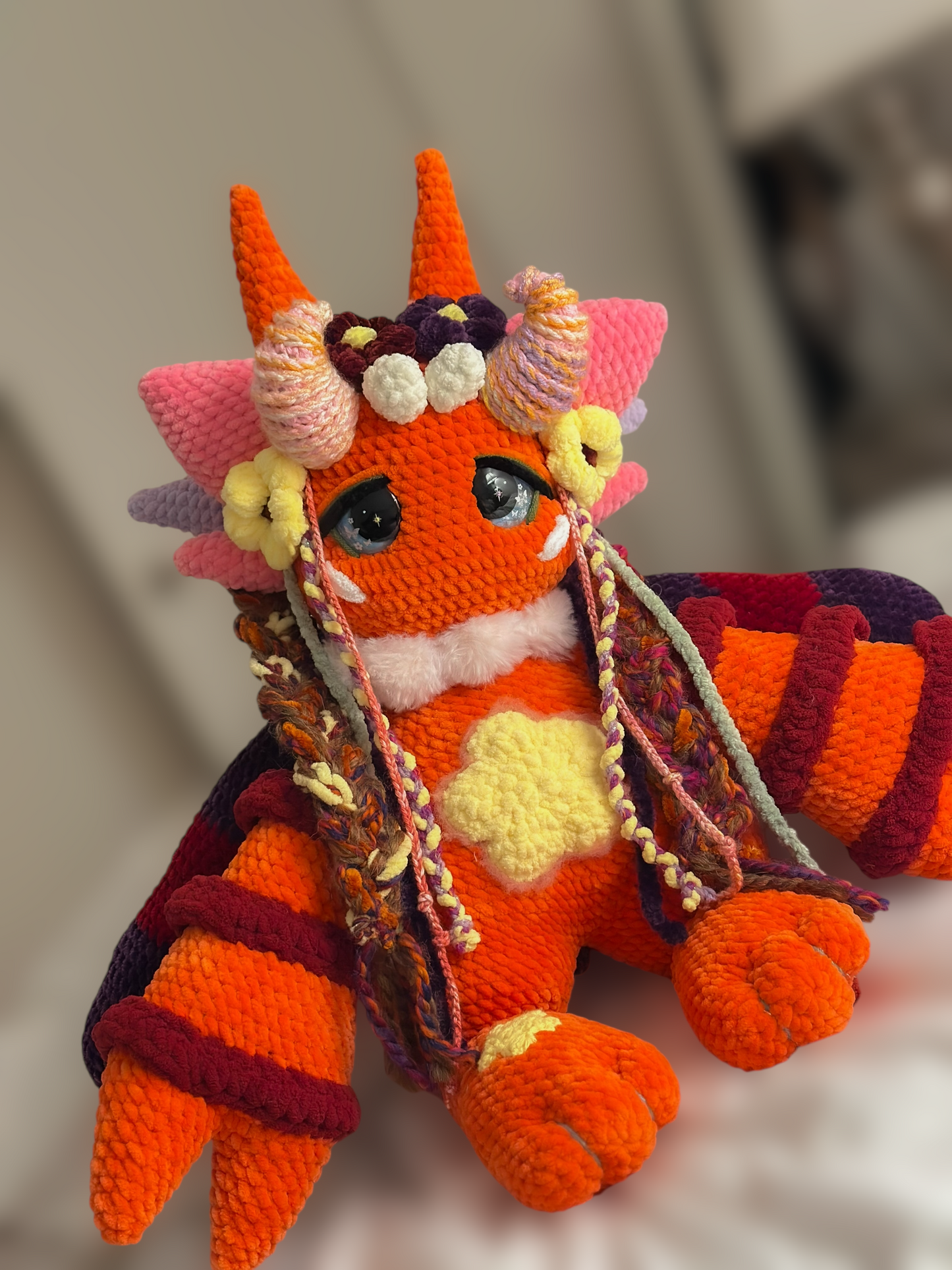 Nyxara Plushie - Sunset XL (Made to Order)