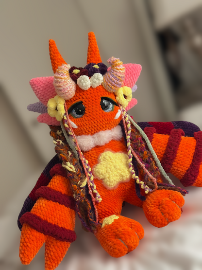 Nyxara Plushie - Sunset XL (Made to Order)