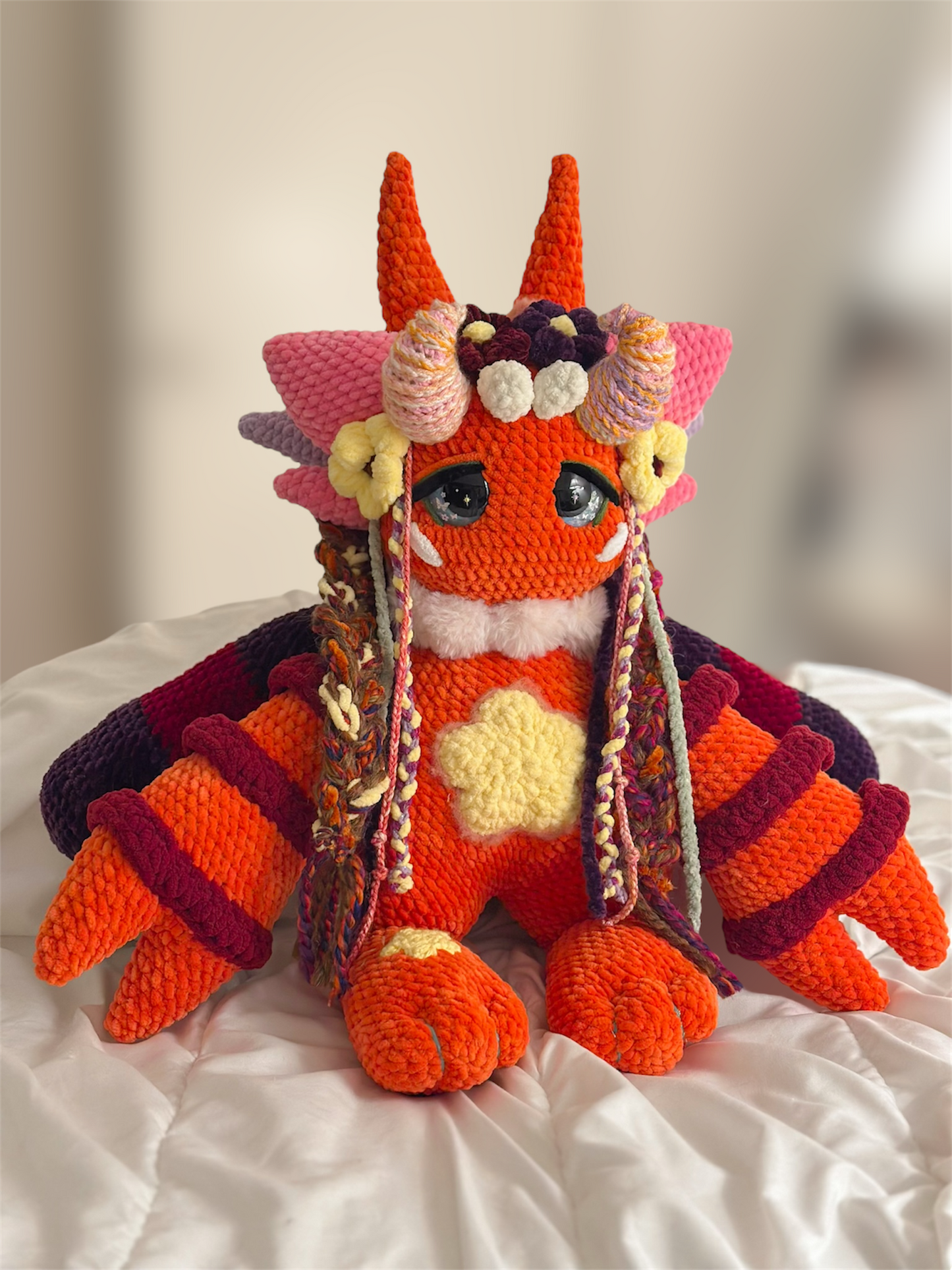 Nyxara Plushie - Sunset XL (Made to Order)