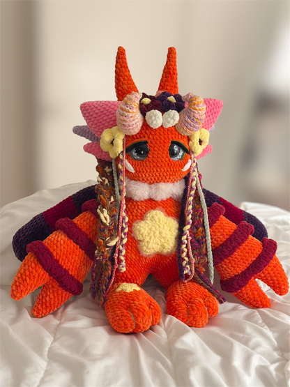 Nyxara Plushie - Sunset XL (Made to Order)