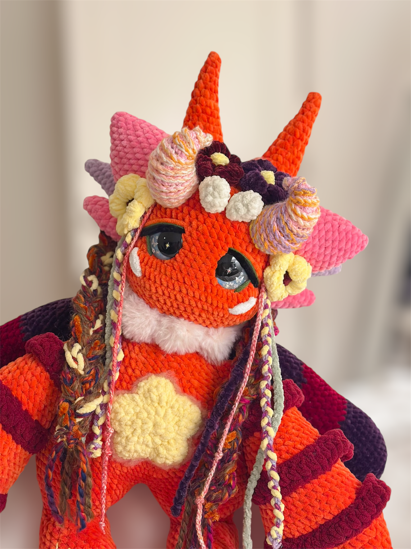 Nyxara Plushie - Sunset XL (Made to Order)