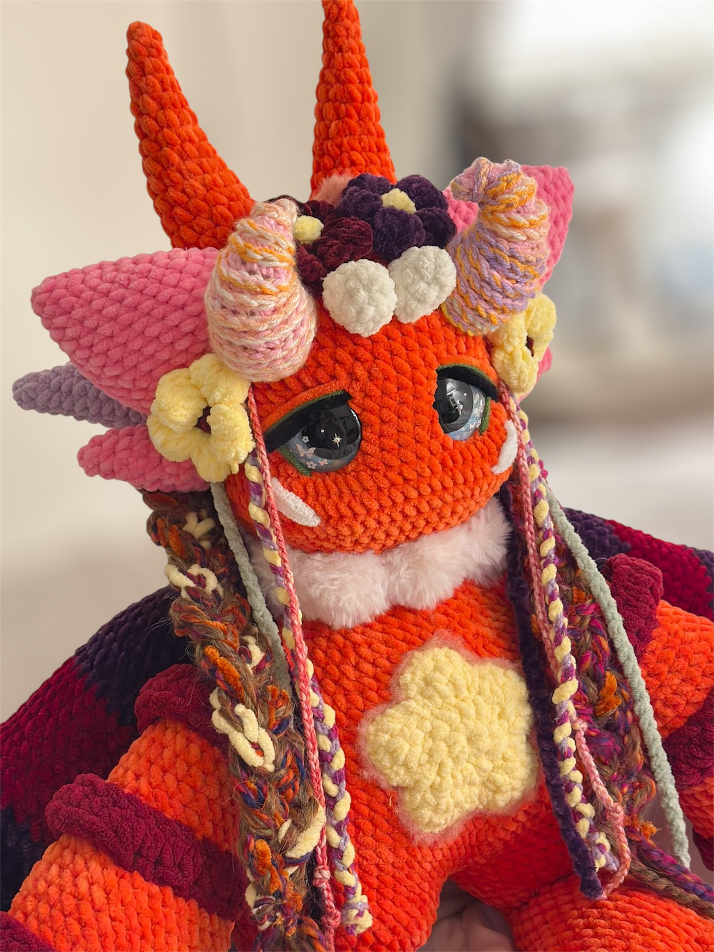 Nyxara Plushie - Sunset XL (Made to Order)