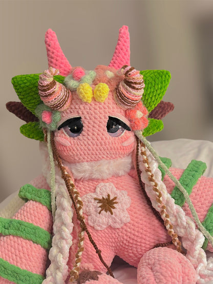 Nyxara Plushie - Sakura XL (Made to Order)