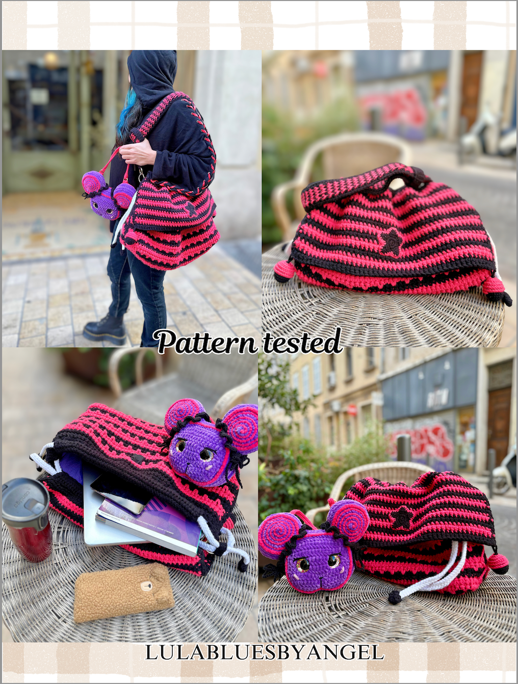Nova Baguettote 3-in-1 Convertible Bag Crochet Patterns
