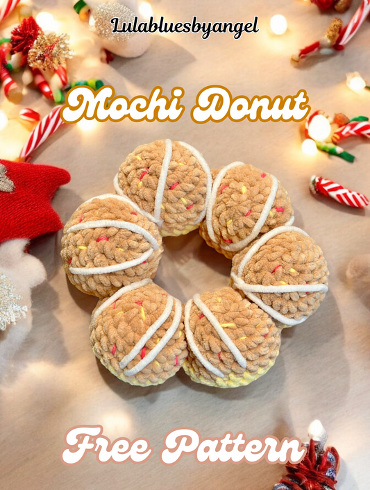 Mochi donut crochet pattern